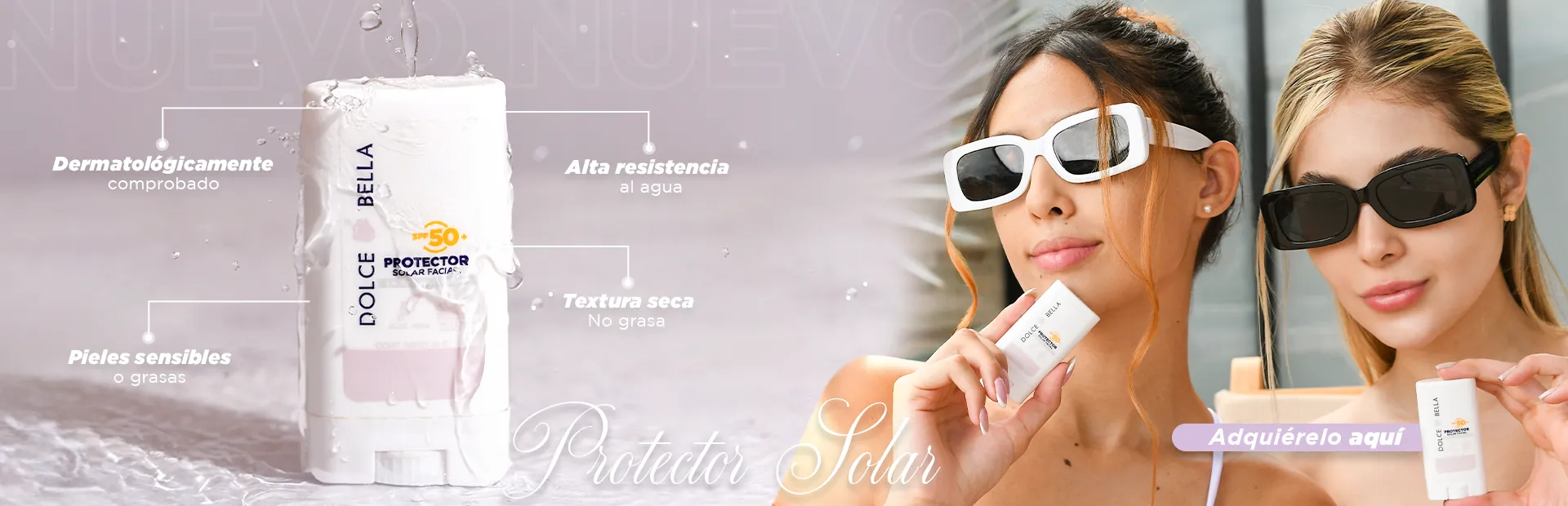 Protector solar en barra 