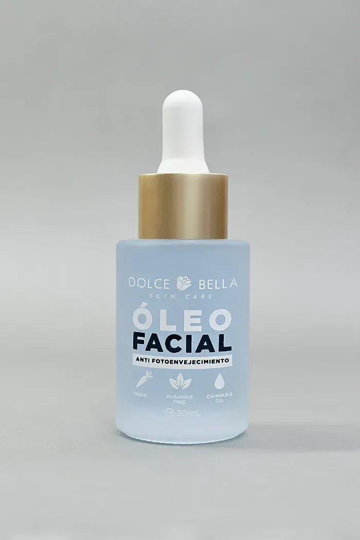 Óleo facial filtro UV